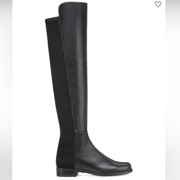 Stuart Weitzman Shoes - Stuart weitzman 50/50 black leather over the knee boots
